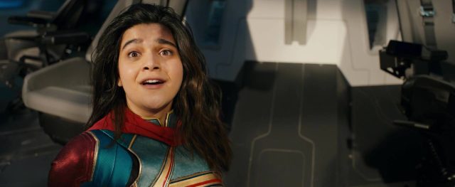 The Marvels. 5 Brie Larson Teyonah Parris et Iman Vellani dans The Marvels 2023