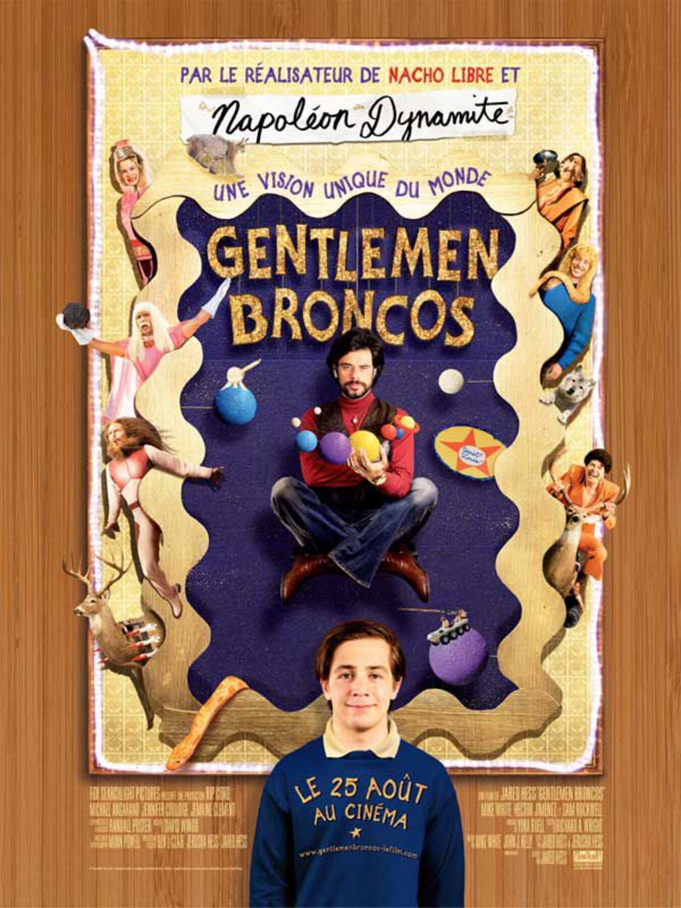 affiche poster gentlemen broncos disney fox