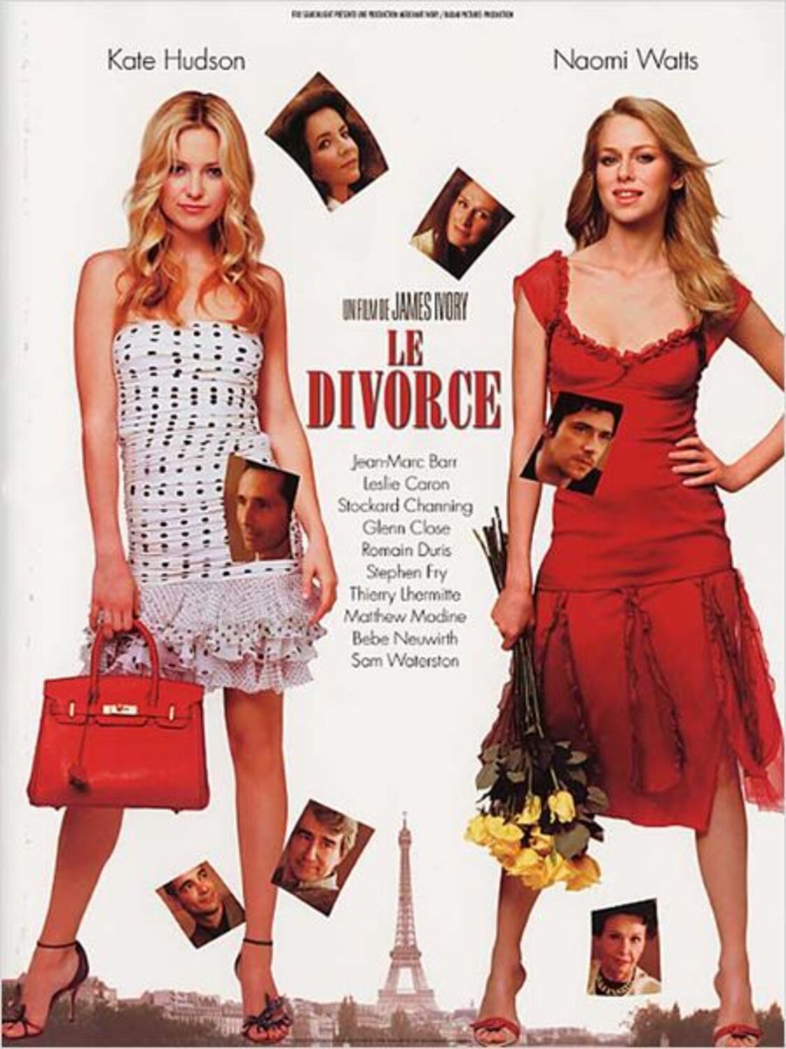 Le divorce - Photos et affiches. 1 Affiche Poster de Le divorce avec Kate Hudson et Naomi Watts 2003