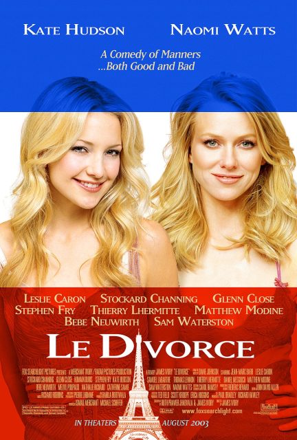 Le divorce - Photos et affiches. 3 affiche poster divorce disney fox