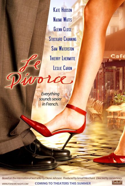 Le divorce - Photos et affiches. 2 affiche poster divorce disney fox