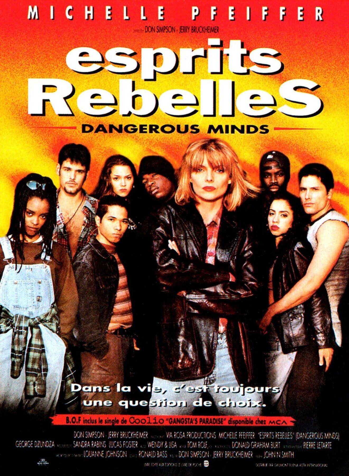 Esprits rebelles - Photos et affiches. 1 affiche poster esprits rebelles dangerous minds disney fox
