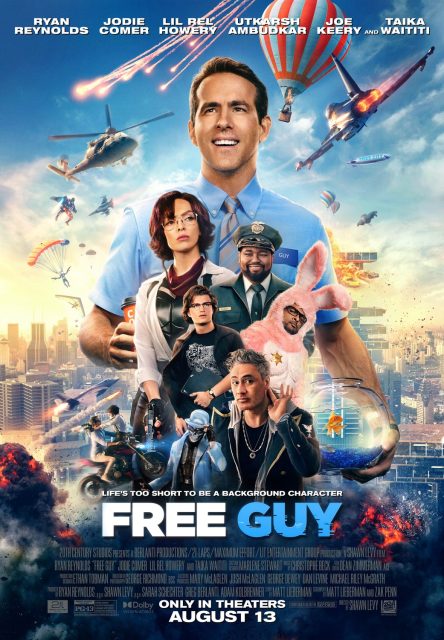 affiche poster free guy disney