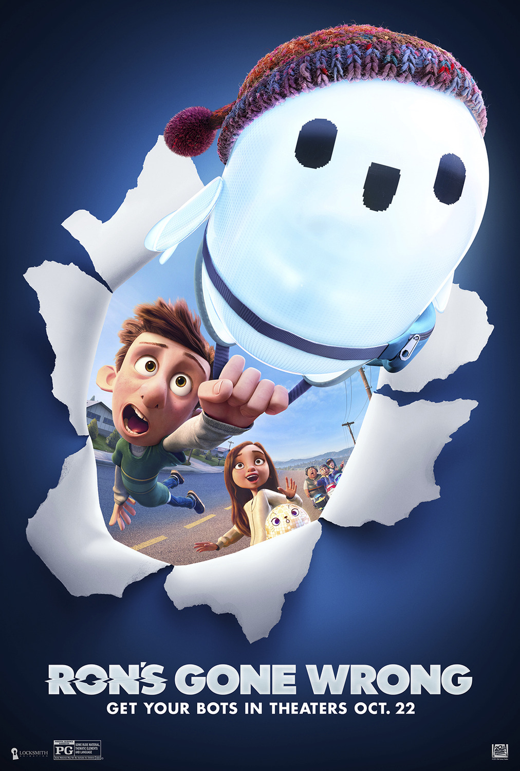 affiche poster ron débloque gone wrong disney fox