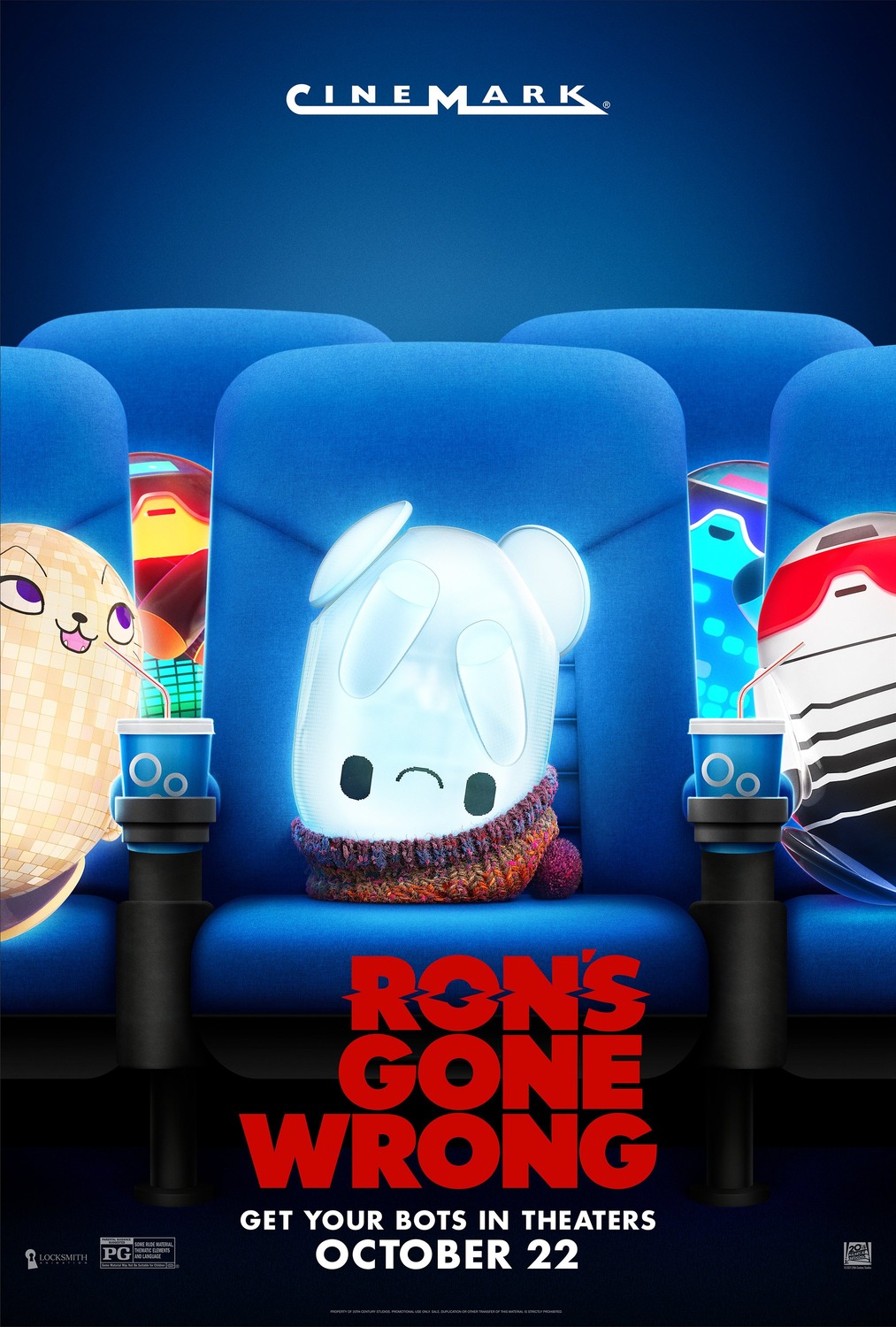 affiche poster ron débloque gone wrong disney fox