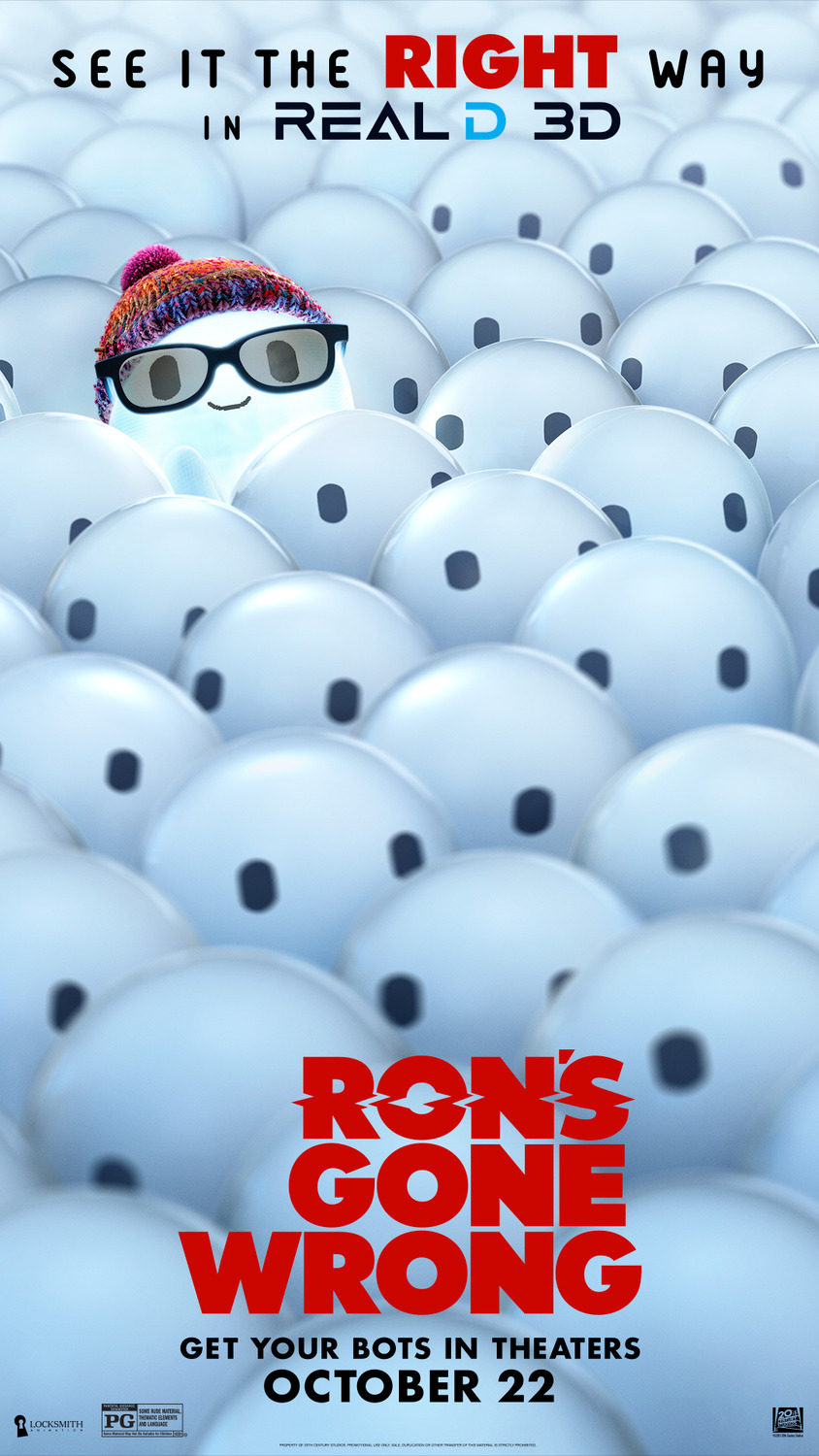 affiche poster ron débloque gone wrong disney fox