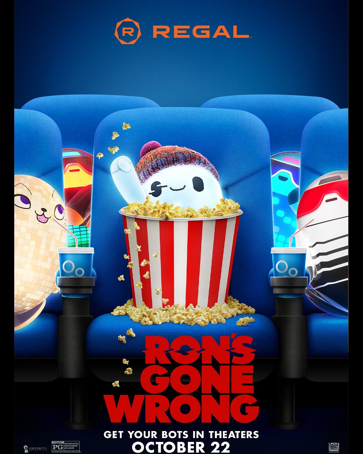 affiche poster ron débloque gone wrong disney fox
