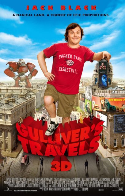 affiche poster voyages gulliver travels disney fox
