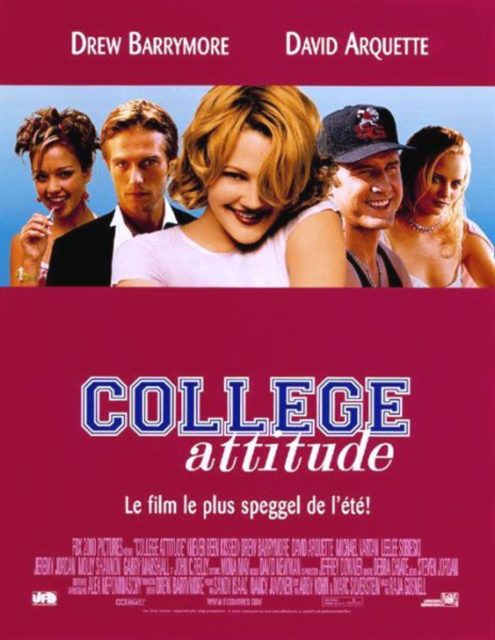 College attitude. 1 affiche poster college attitude never been kissed disney fox