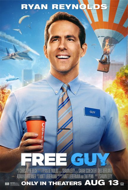 affiche poster free guy disney
