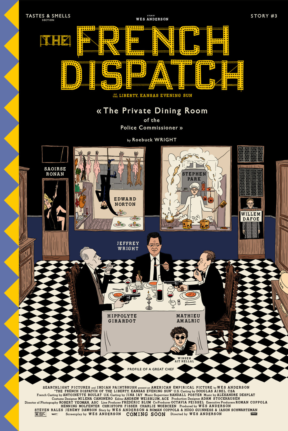 affiche poster french dispatch disney fox