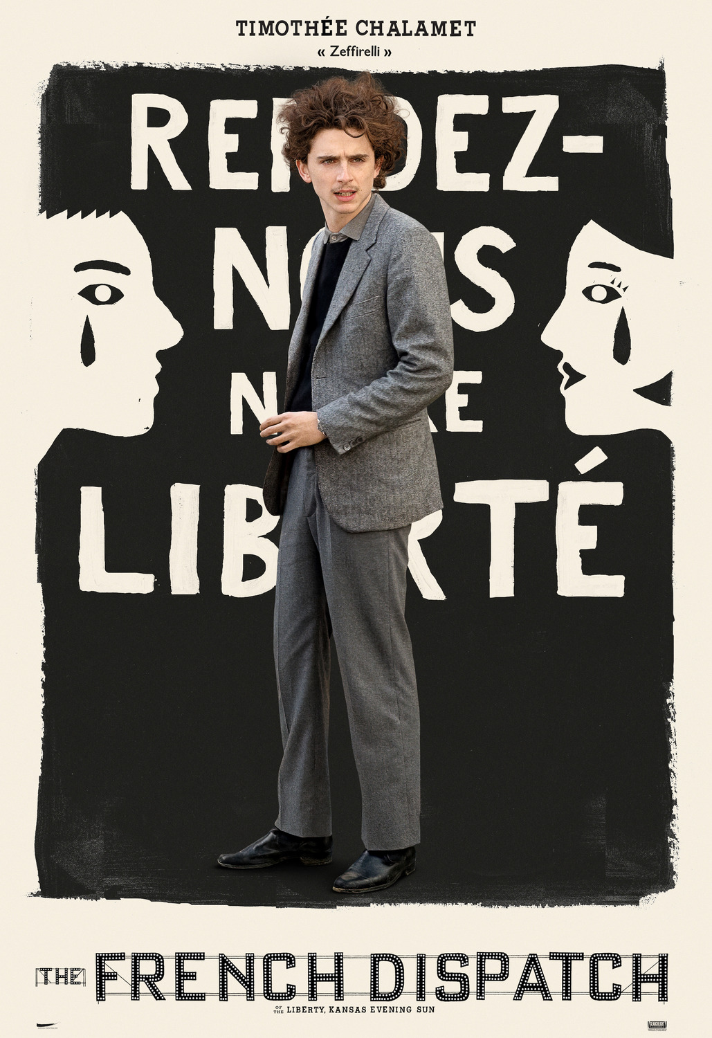 affiche poster french dispatch disney