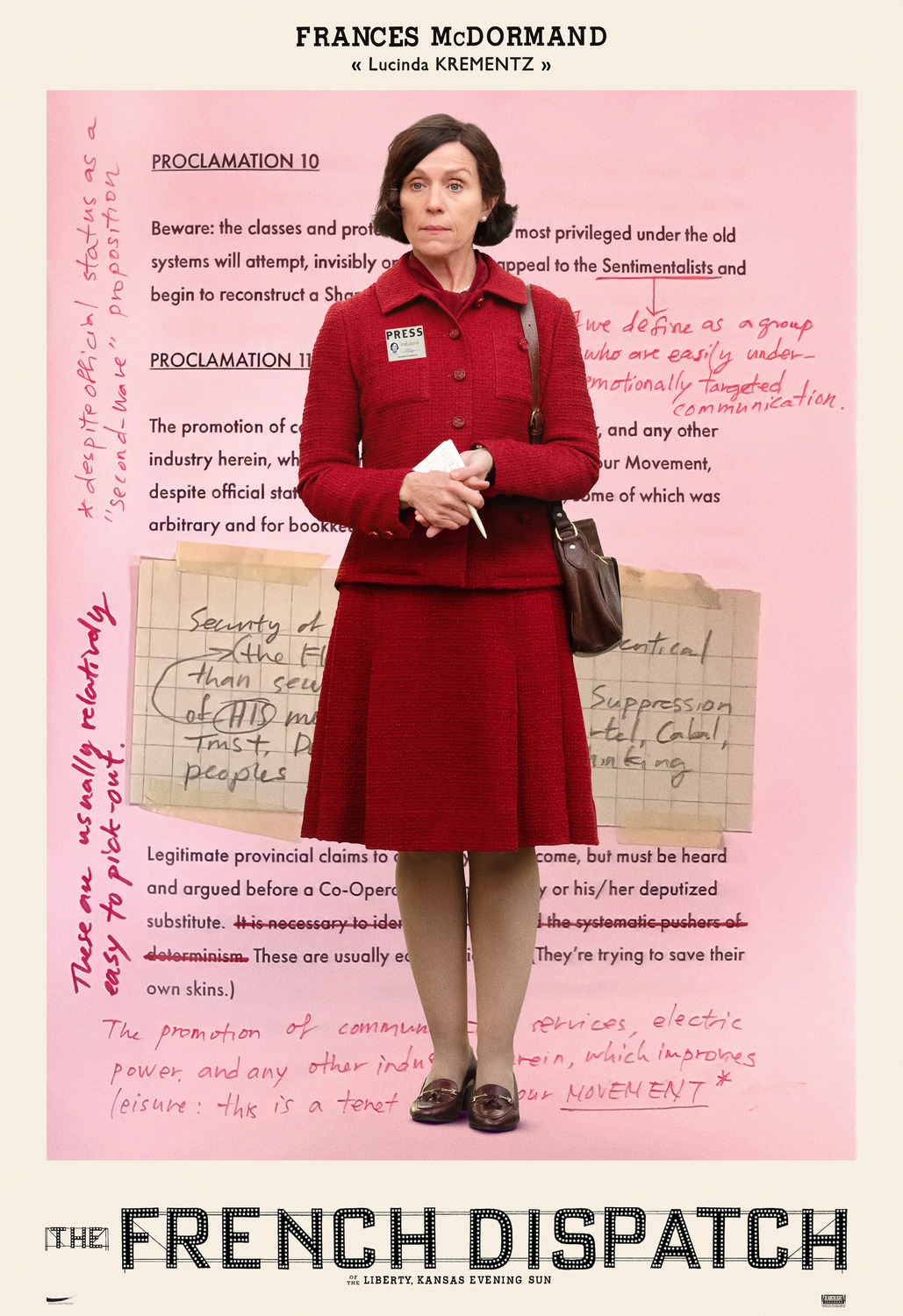 affiche poster french dispatch disney