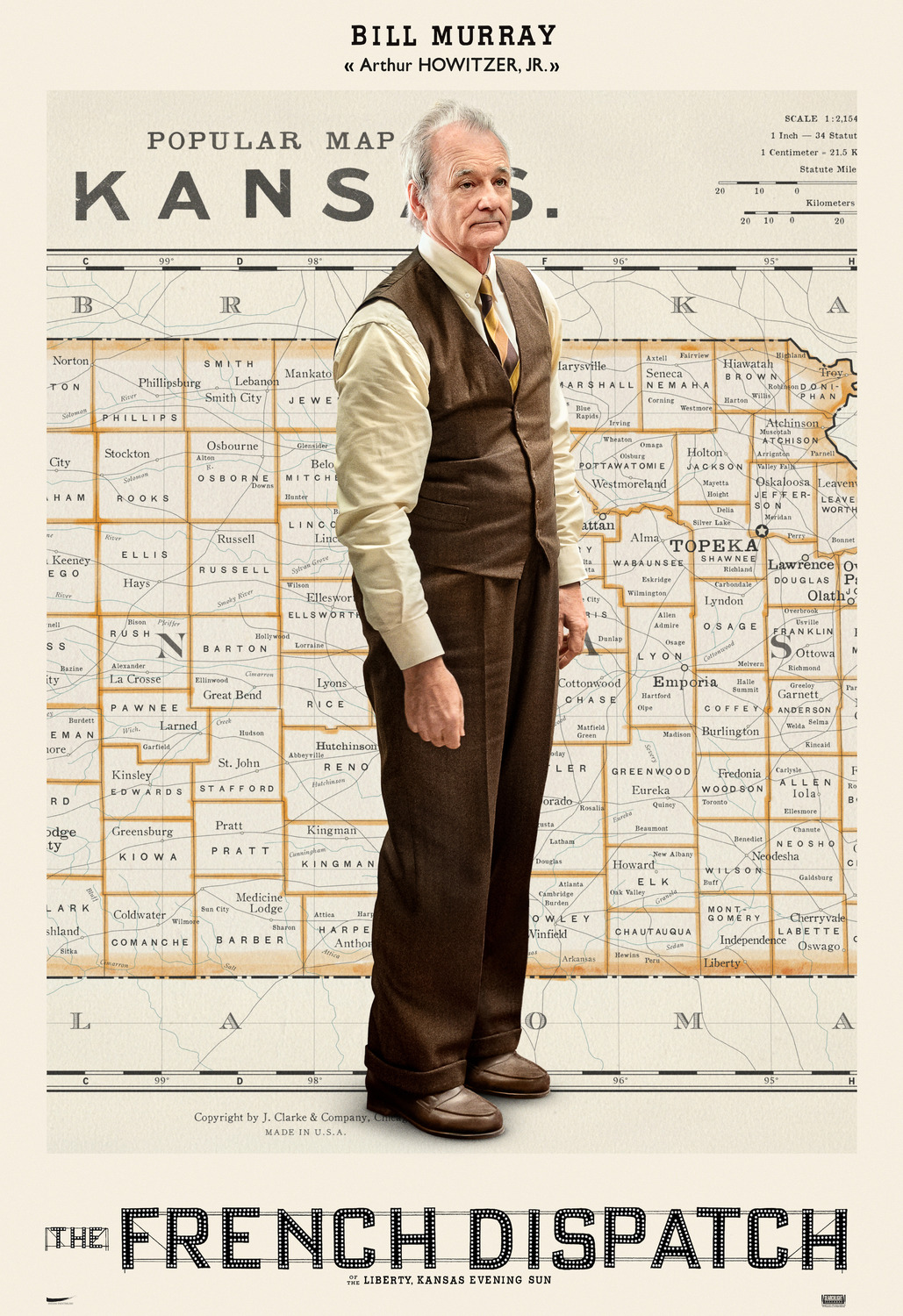 affiche poster french dispatch disney