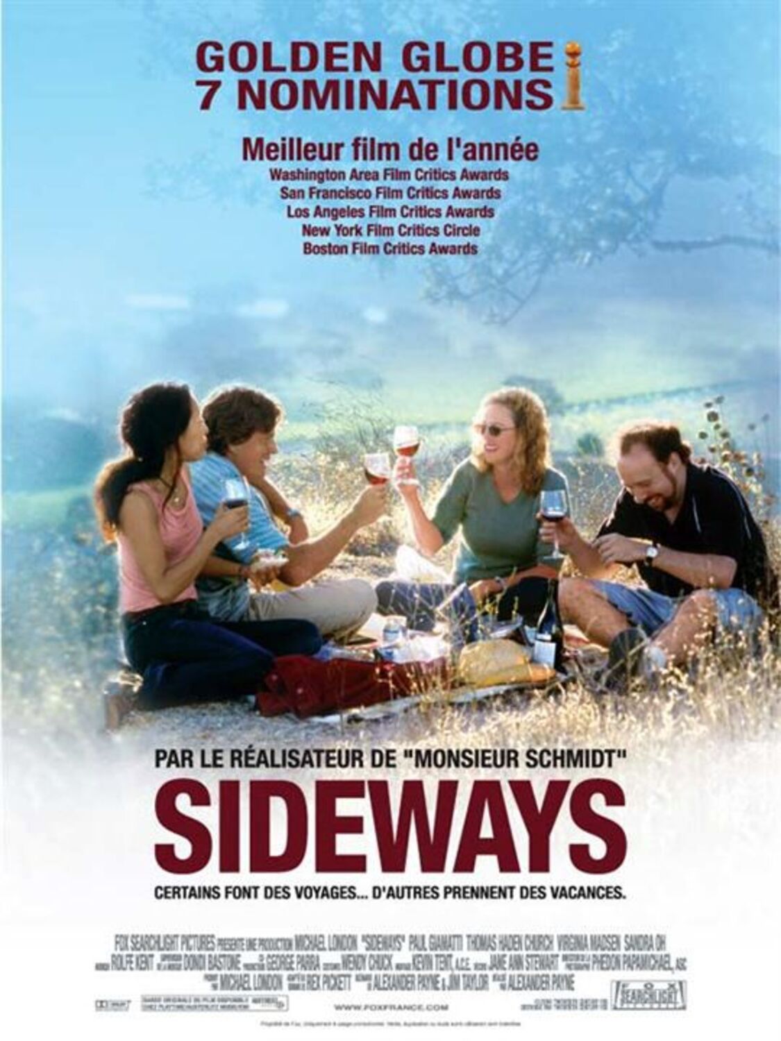 affiche poster sideways disney fox