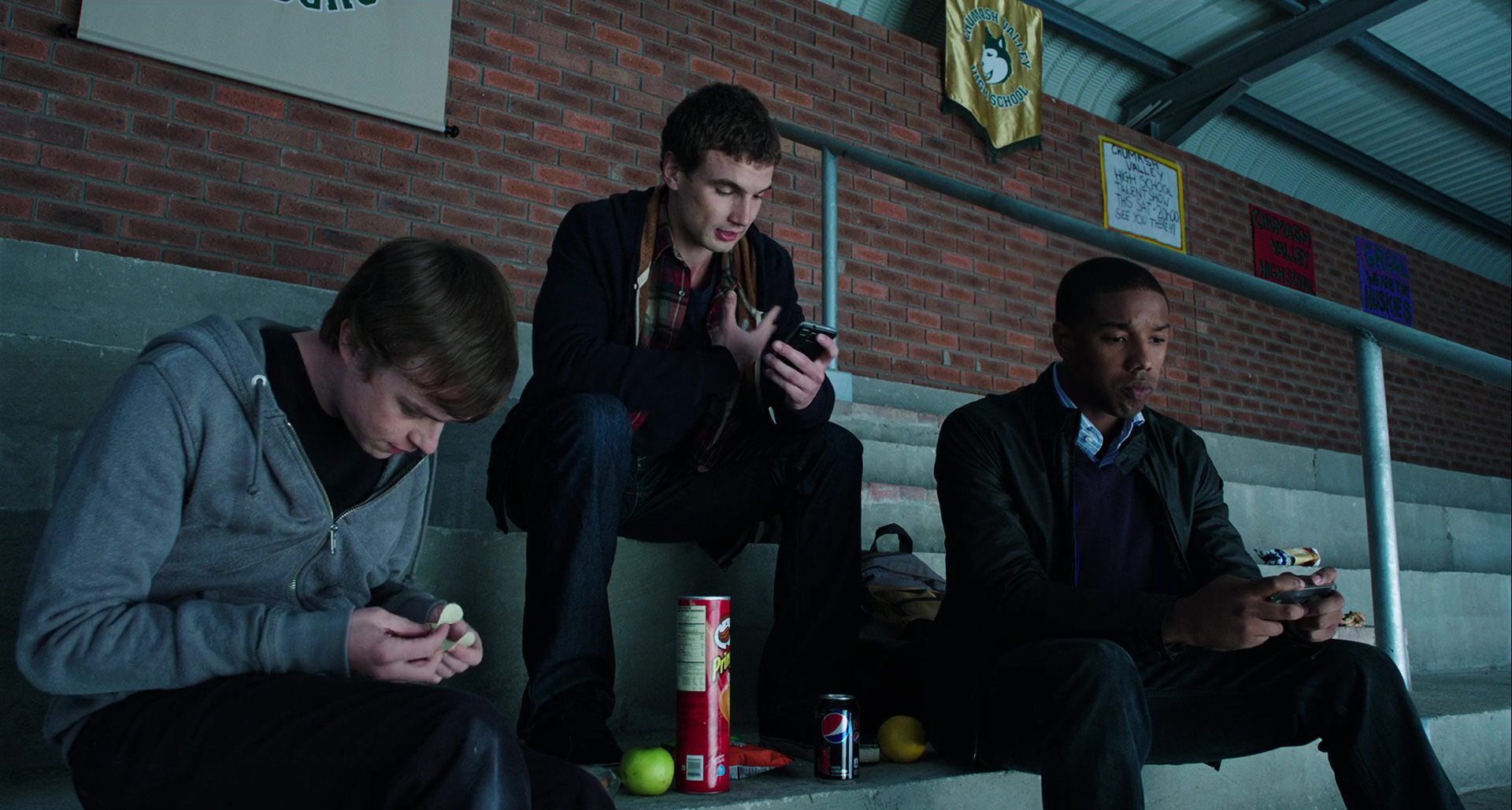 Dane DeHaan Alex Russell et Michael B. Jordan dans Chronicle 2012