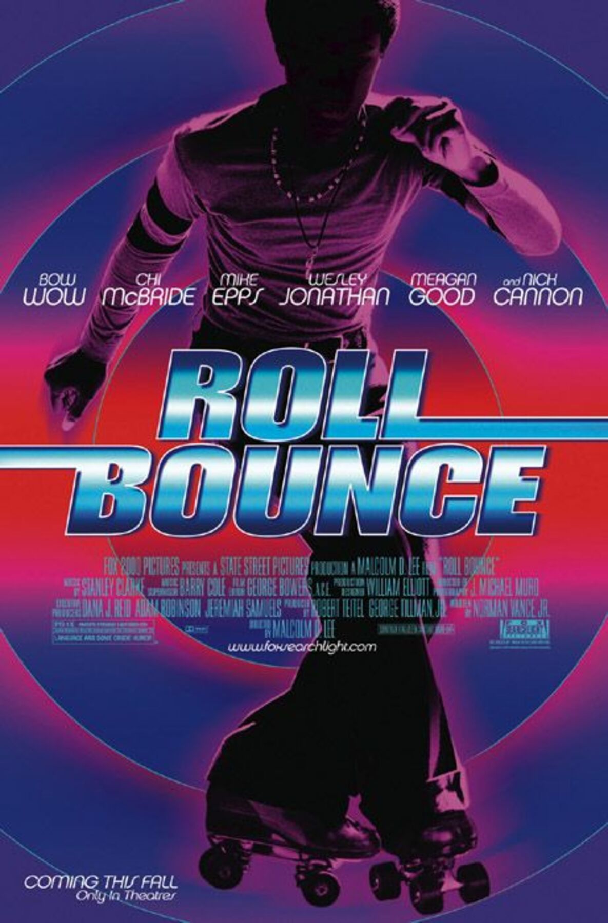 affiche poster fievre roller bounce disney fox