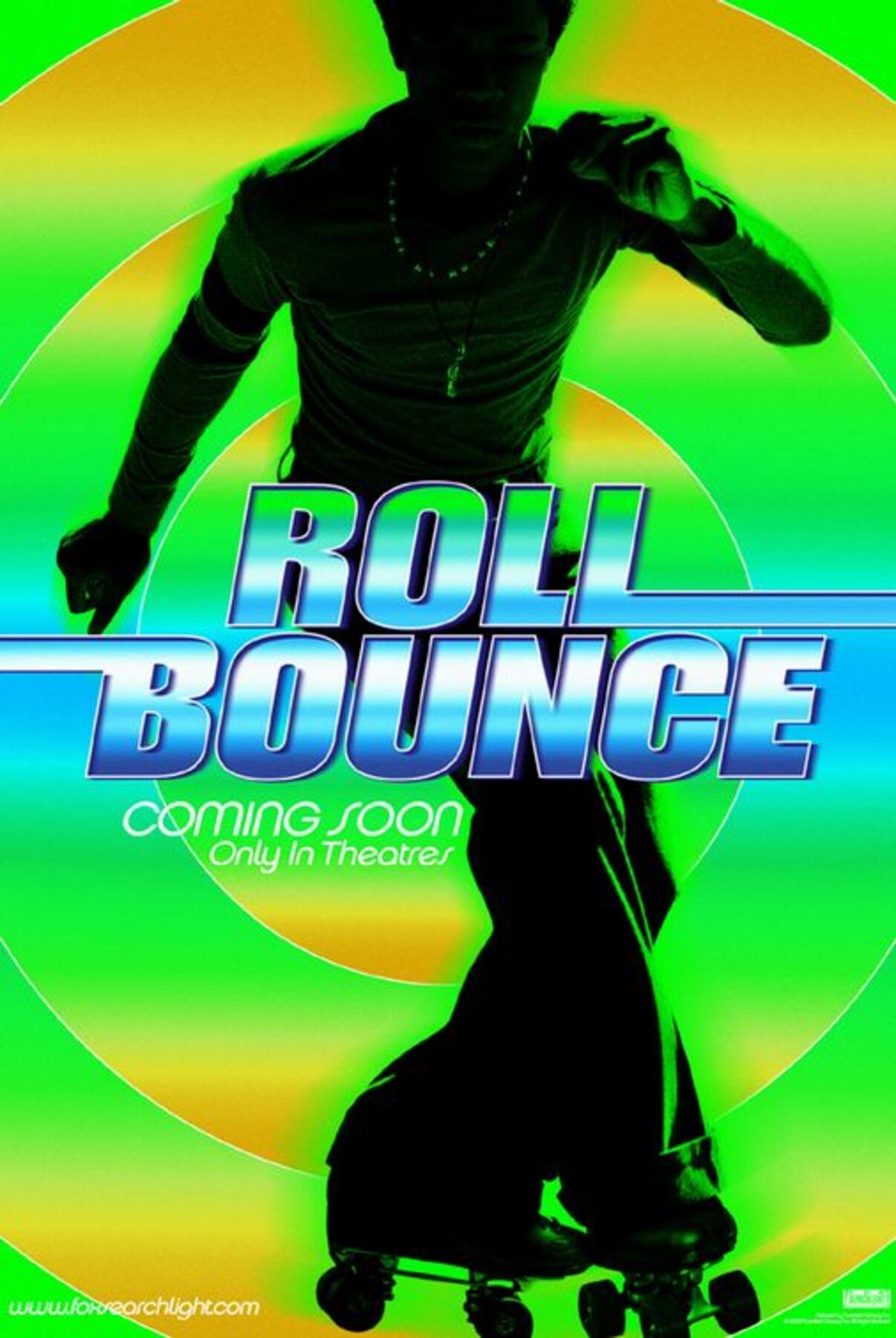 affiche poster fievre roller bounce disney fox