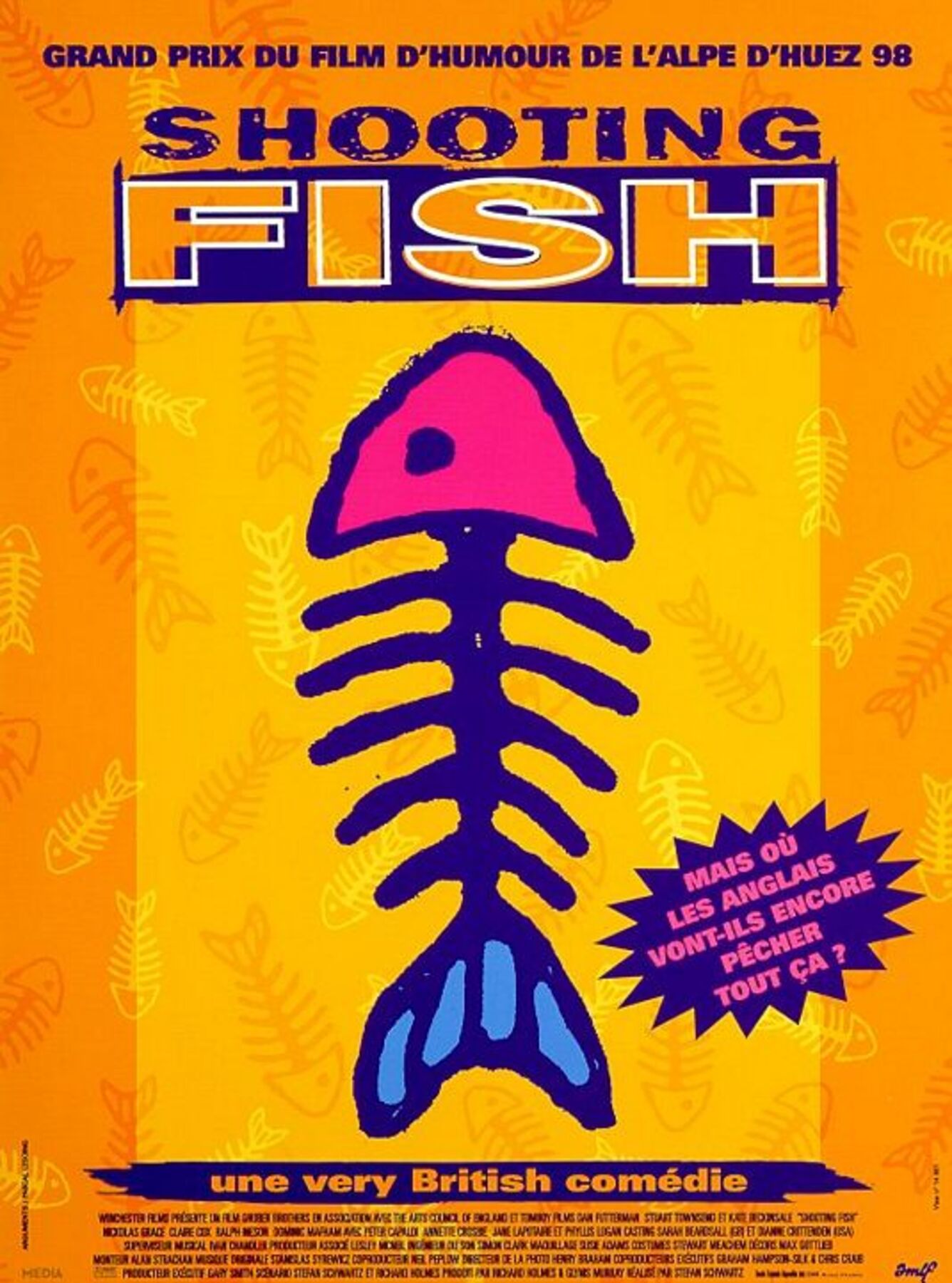 affiche poster shooting fish disney fox