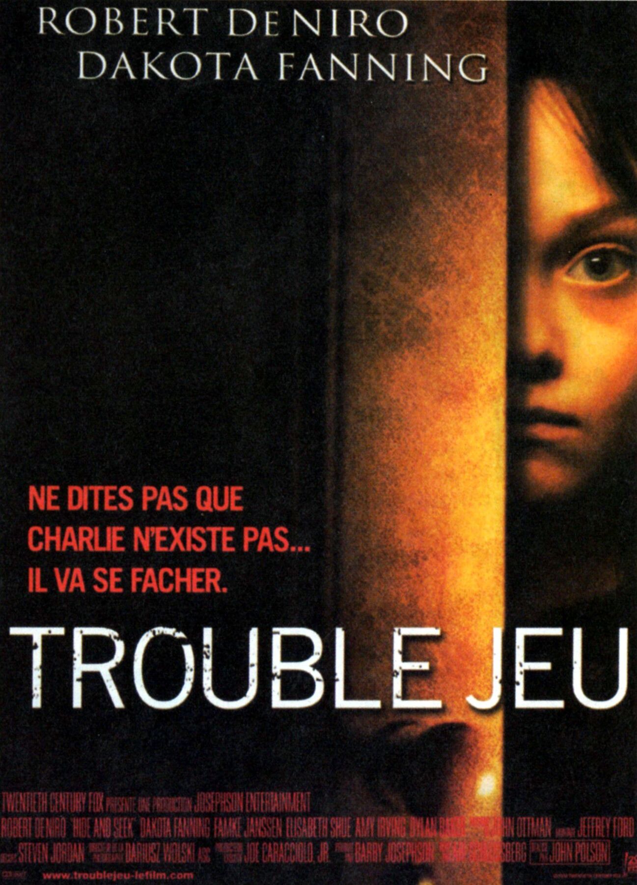affiche poster trouble jeu hide seek disney fox