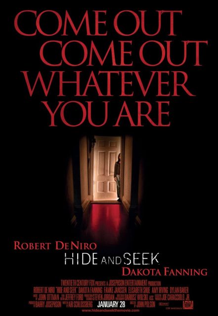 affiche poster trouble jeu hide seek disney fox