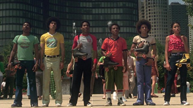 La fièvre du roller. 2 Lil' Bow Wow et Brandon T. Jackson dans La fièvre du roller Roll bounce 2005