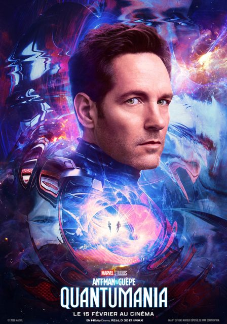 Ant-Man et la Guêpe : Quantumania - Photos et affiches. 8 affiche poster ant man guêpe wasp quantumania