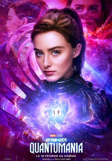 Ant-Man et la Guêpe : Quantumania - Photos et affiches. 10 affiche poster ant man guêpe wasp quantumania