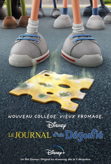 affiche poster journal 2021 dégonfle diary wimpy kid disney