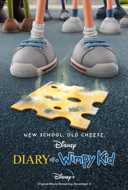 affiche poster journal 2021 dégonfle diary wimpy kid disney