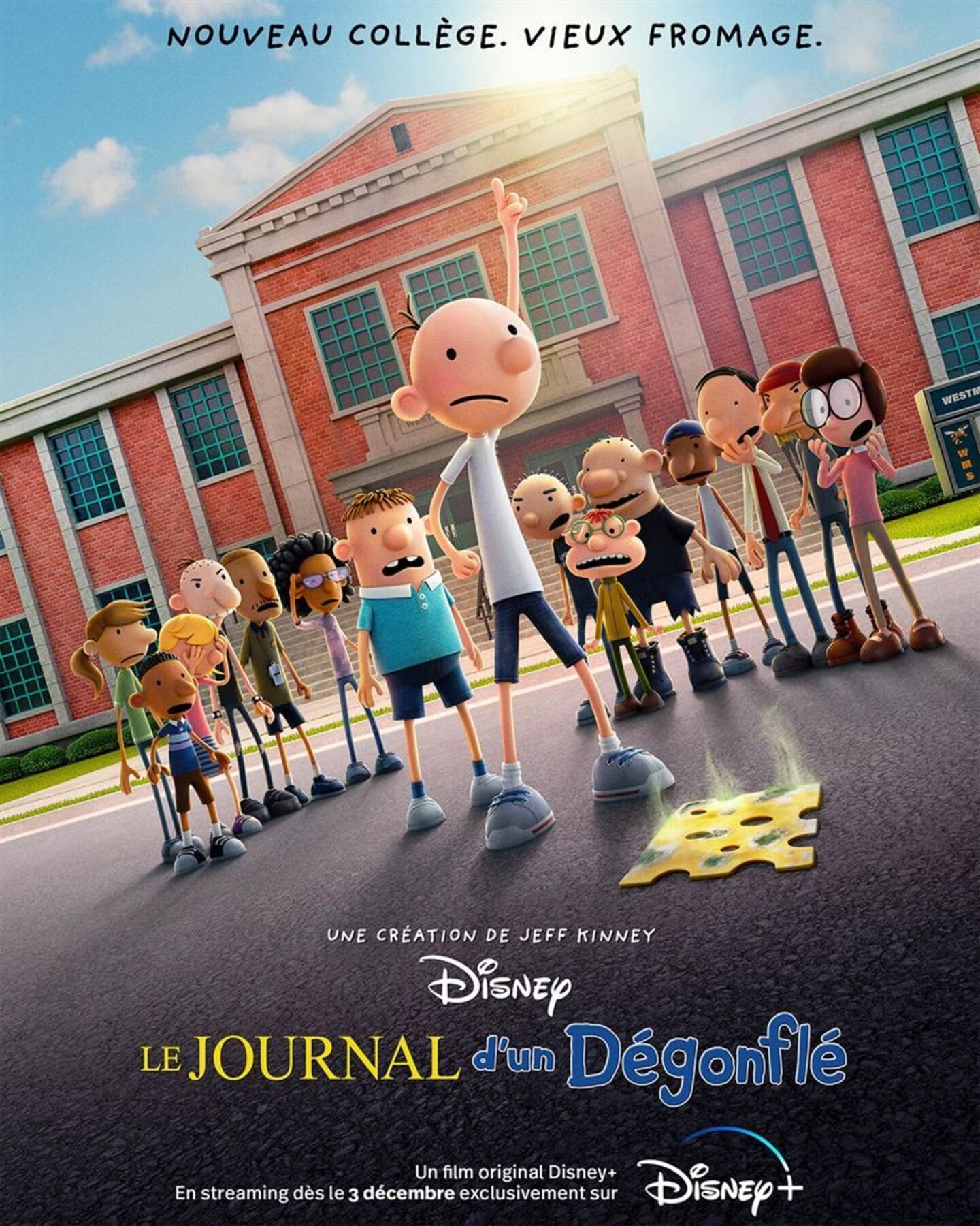 affiche poster journal degonflee diary wimpy kid