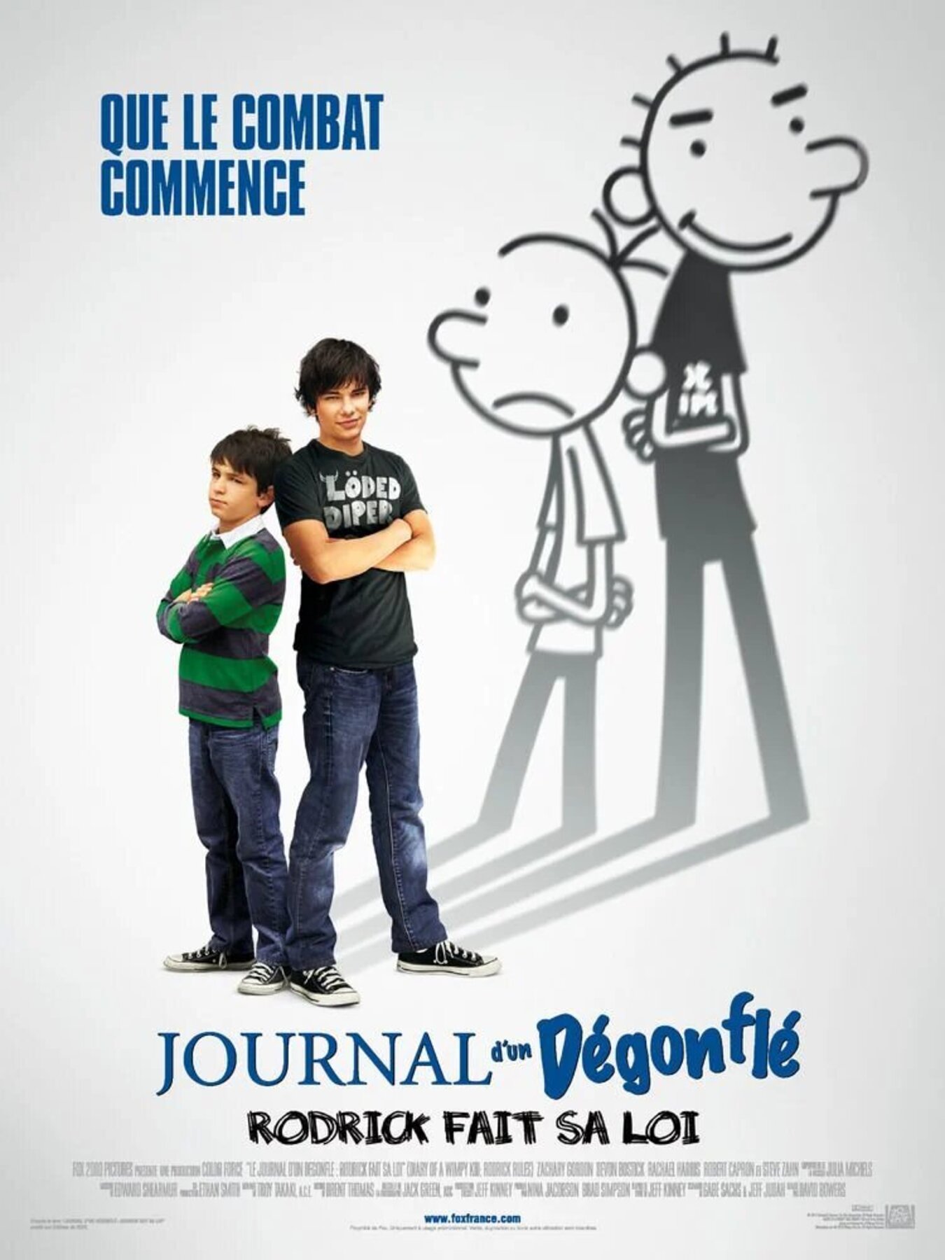 affiche poster journal dégonfle diary wimpy kid rodrick loi rules disney fox