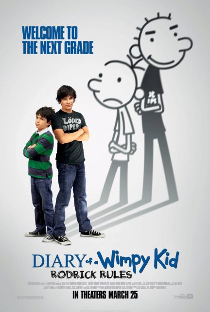 affiche poster journal dégonfle diary wimpy kid rodrick loi rules disney fox