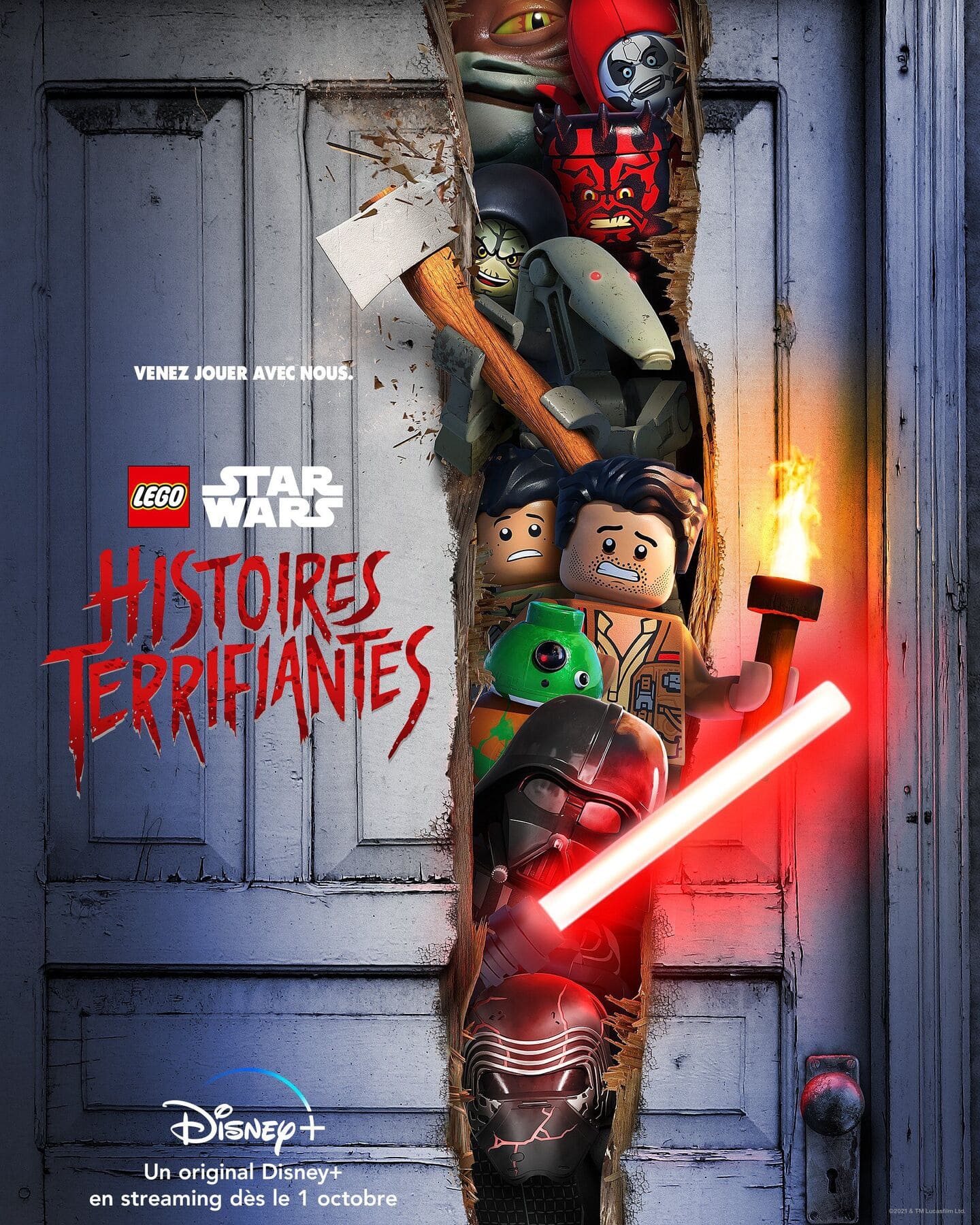 Affiche Poster de LEGO Star Wars : histoires terrifiantes terryfing tales 2021