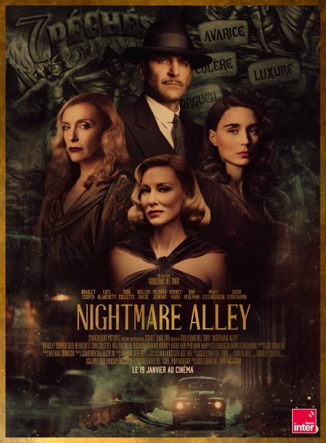 Nightmare Alley. 1 affiche poster nightmare alley