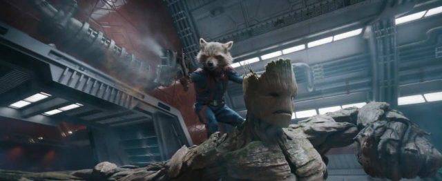Les gardiens de la galaxie Vol.3. 6 Chris Pratt et Zoe Saldana dans Les Gardiens de la Galaxie Vol. 3 2023
