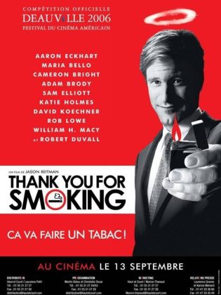 Thank you for smoking.