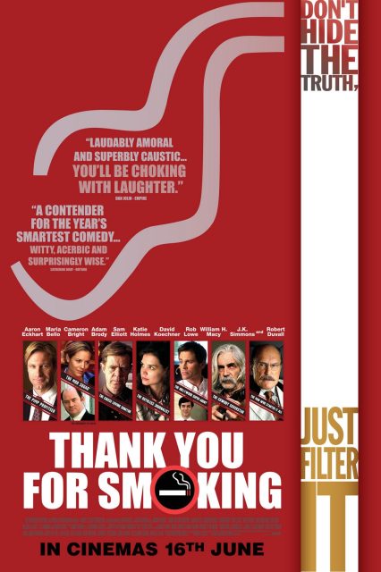 affiche poster thank you smoking