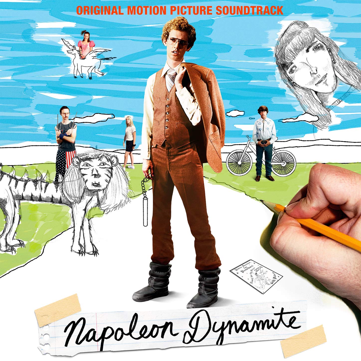 La bande originale de Napoléon Dynamite. 1 bande originale soundtrack ost score napoleon dynamite