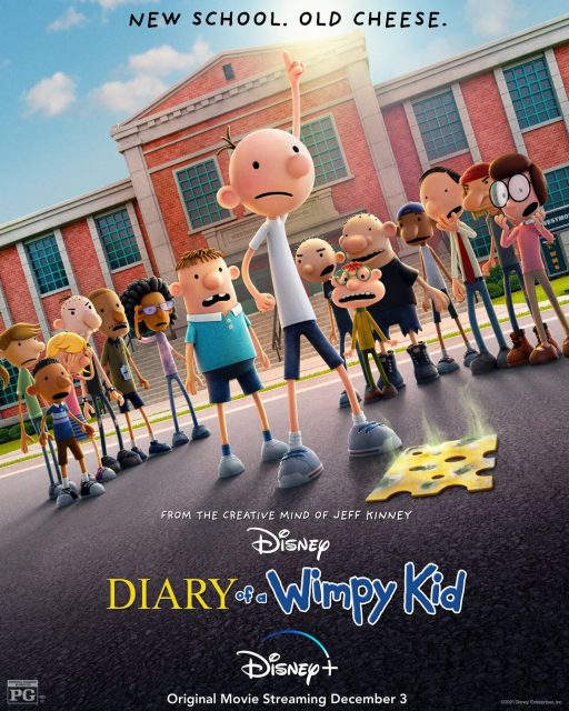 affiche poster journal degonflee diary wimpy kid