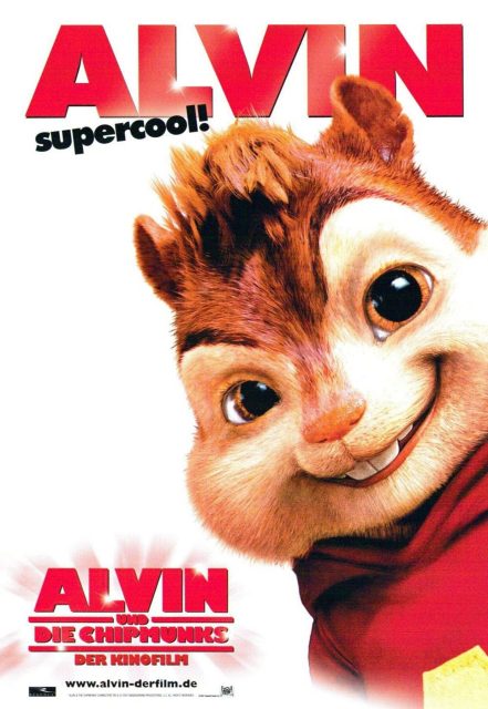 Alvin et les Chipmunks - Photos et affiches. 4 affiche poster alvin chipmunks
