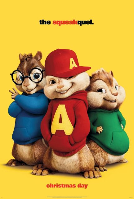 Alvin et les Chipmunks 2 - Photos et affiches. 2 affiche poster alvin chipmunks 2 Squeakquel