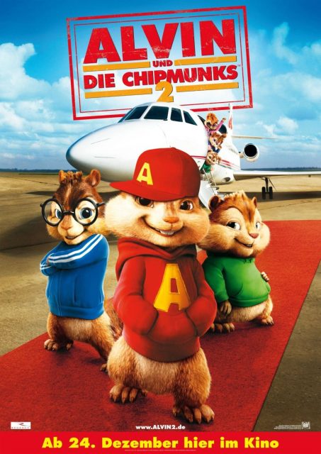Alvin et les Chipmunks 2 - Photos et affiches. 4 affiche poster alvin chipmunks 2 Squeakquel
