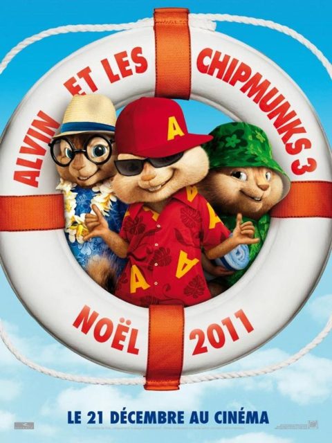 Alvin et les Chipmunks 3 - Photos et affiches. 1 affiche poster alvin chipmunks 3 Chipwrecked