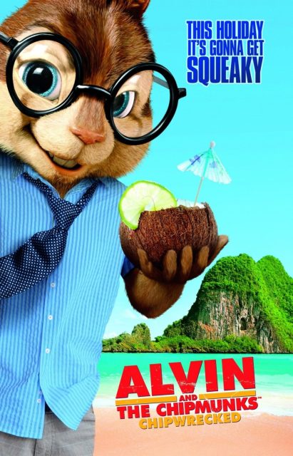 Alvin et les Chipmunks 3 - Photos et affiches. 7 affiche poster alvin chipmunks 3 Chipwrecked
