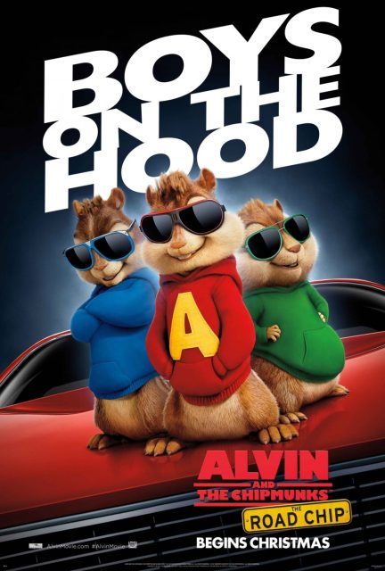 Alvin et les Chipmunks : à fond la caisse - Photos et affiches. 4 affiche poster alvin chipmunks fond caisse road chip