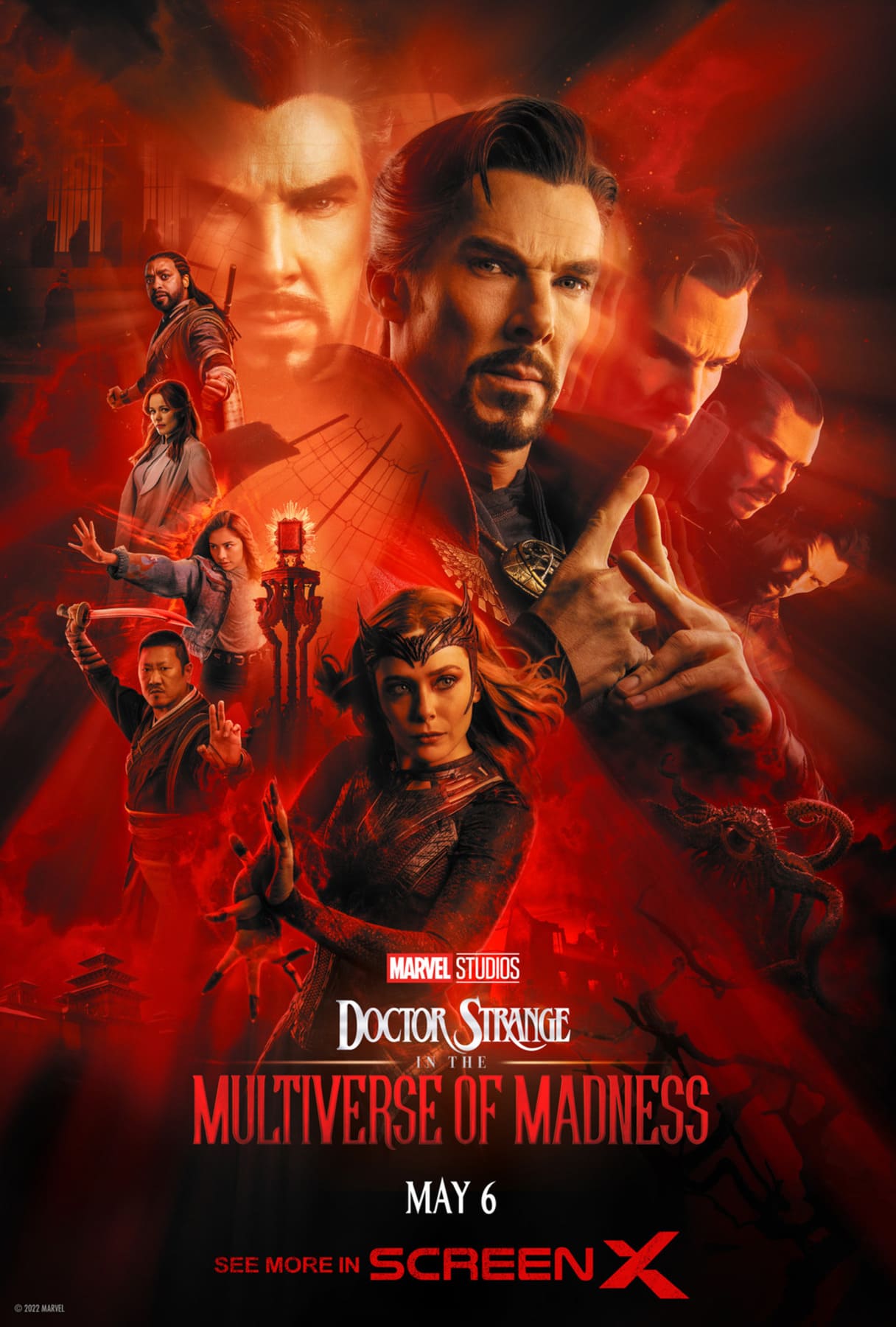Doctor Strange in the multiverse of madness - Photos et affiches. 6 affiche poster doctor strange marvel multiverse madness marvel