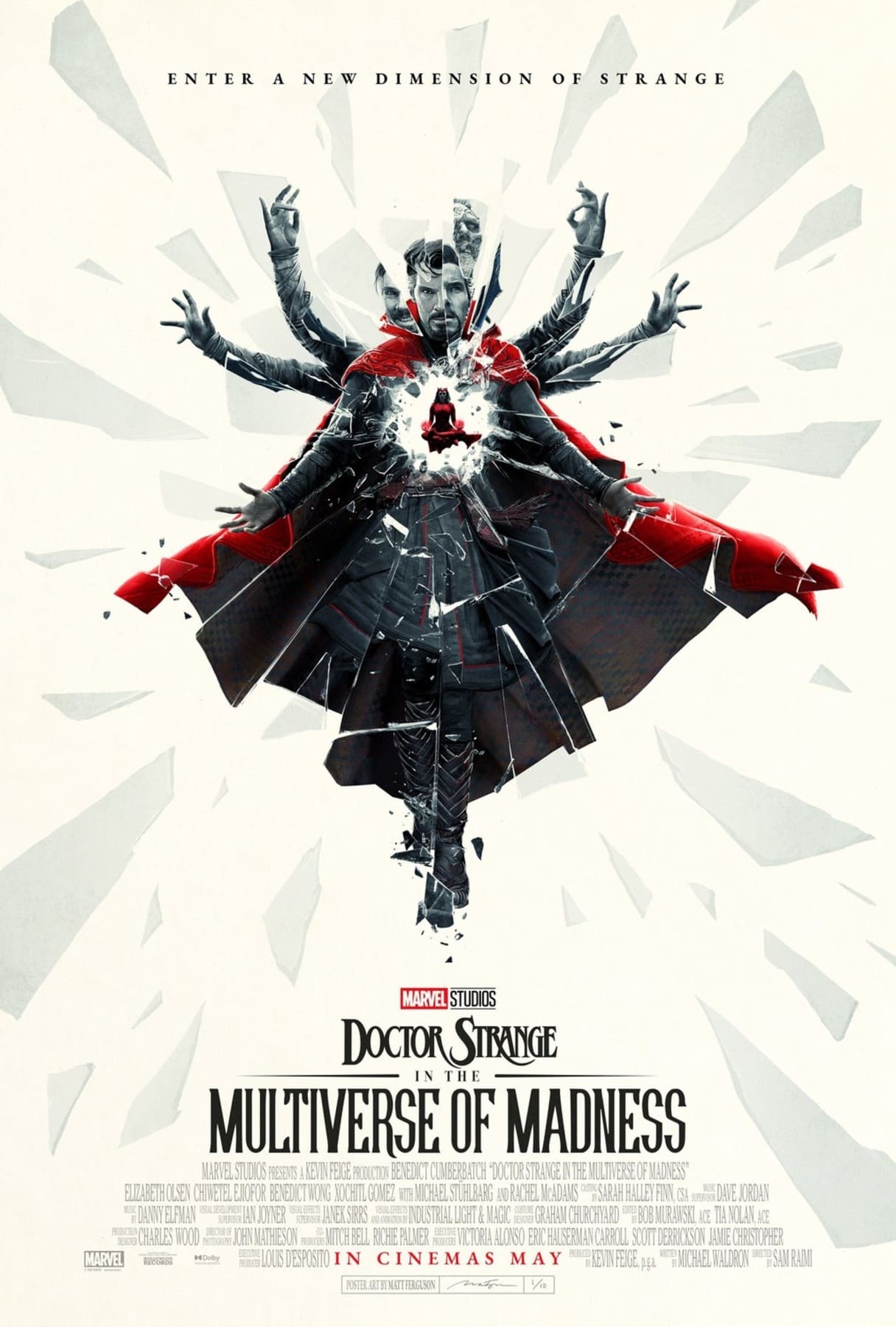 Doctor Strange in the multiverse of madness - Photos et affiches. 18 affiche poster doctor strange marvel multiverse madness marvel