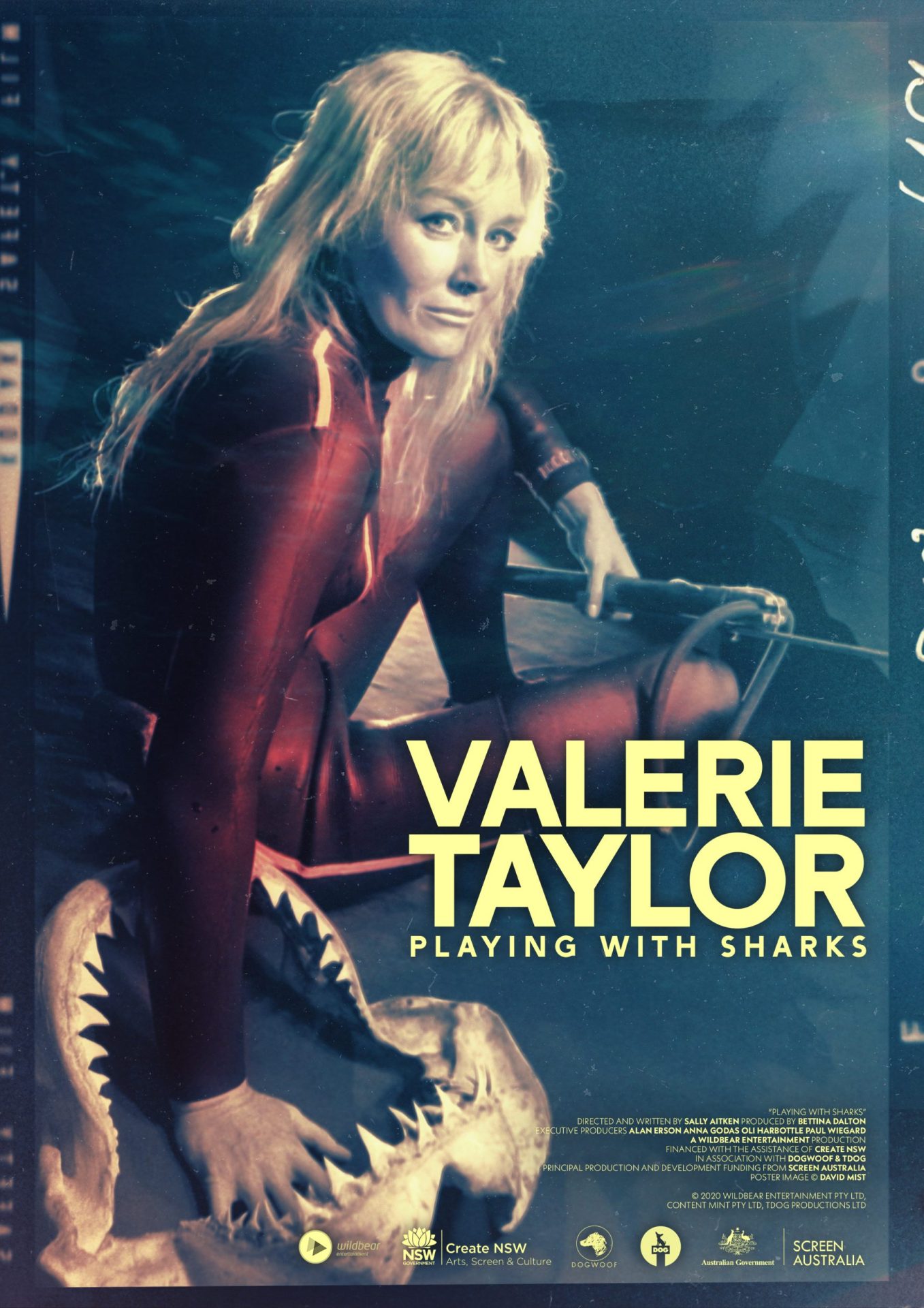 Face aux requins - Photos et affiches. 3 affiche poster face requins play sharks valerie taylor nat geo