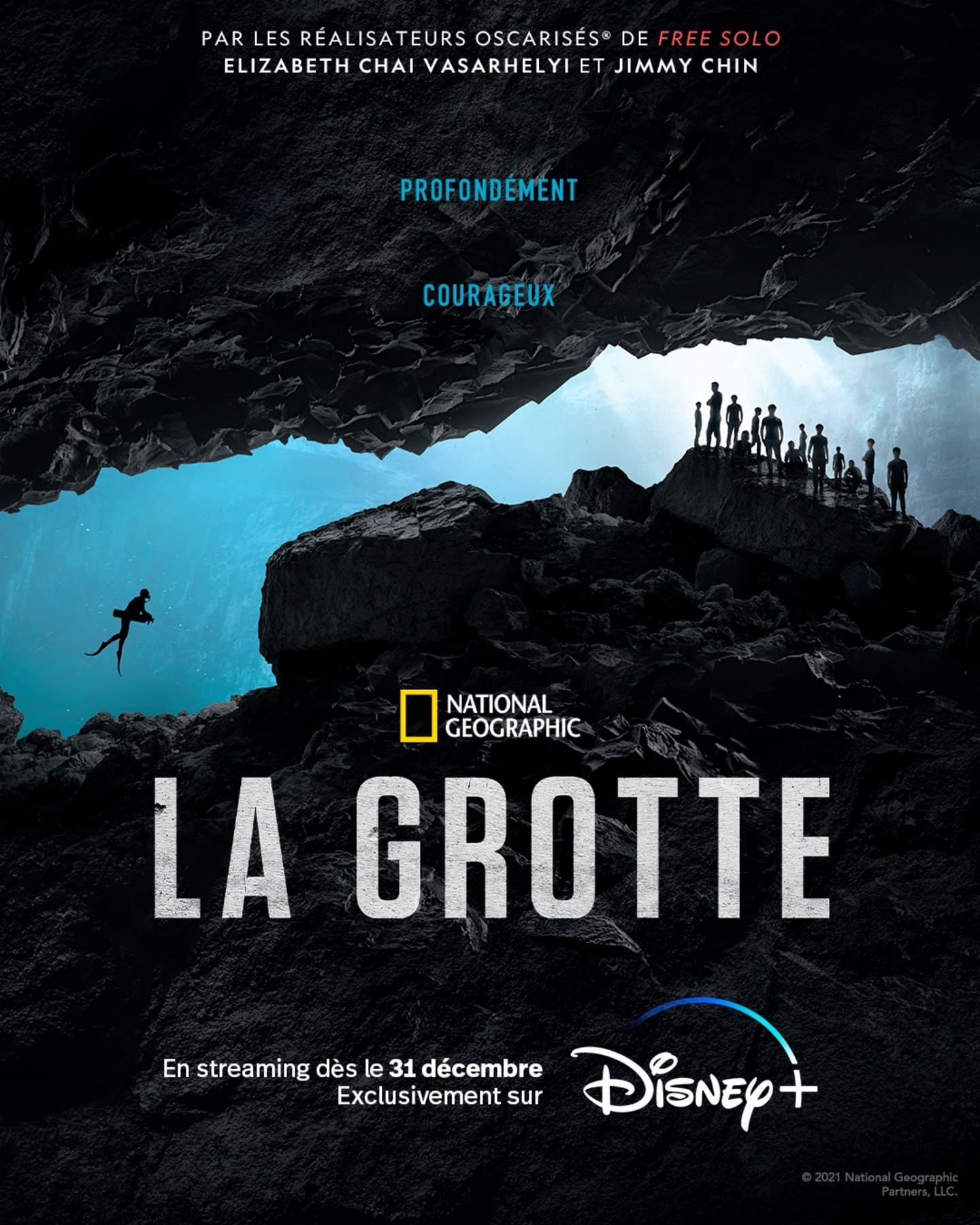 affiche poster grotte national geographic